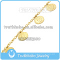 Chaîne à maillons en or 18 carats avec cercle Circle Aspirant Religieux Jésus Bracelet En Acier Inoxydable Christ Bracelet pour Femmes